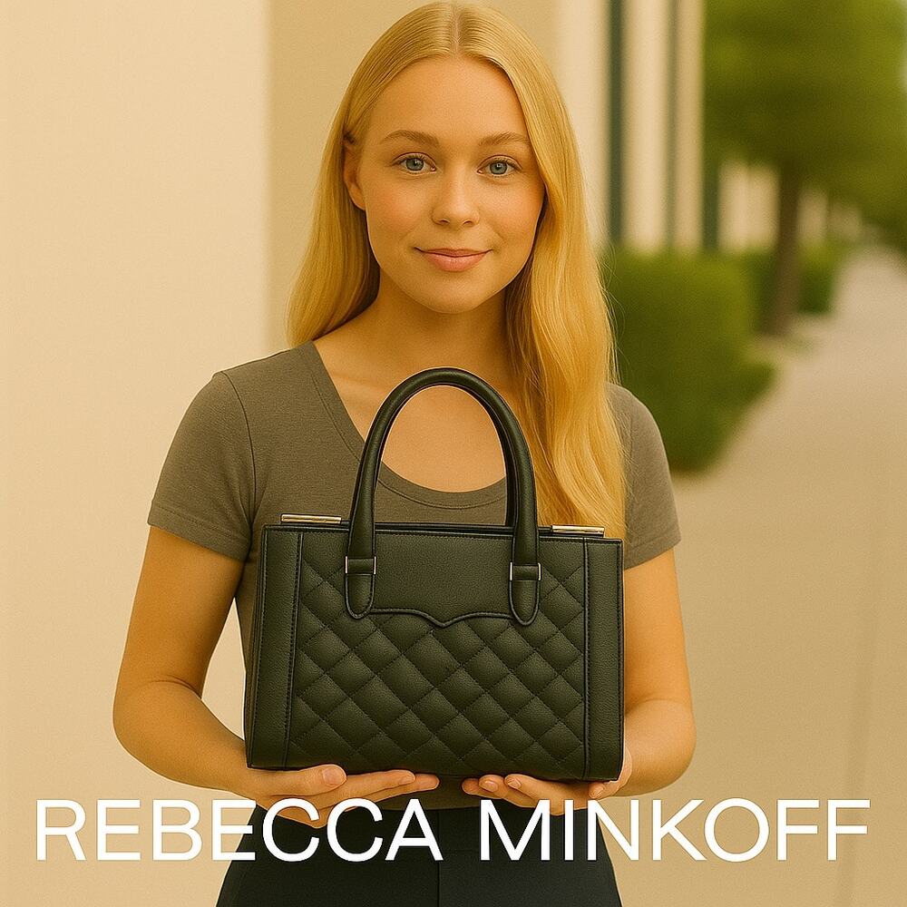Rebecca Minkoff Black Quilted Women's Bag
